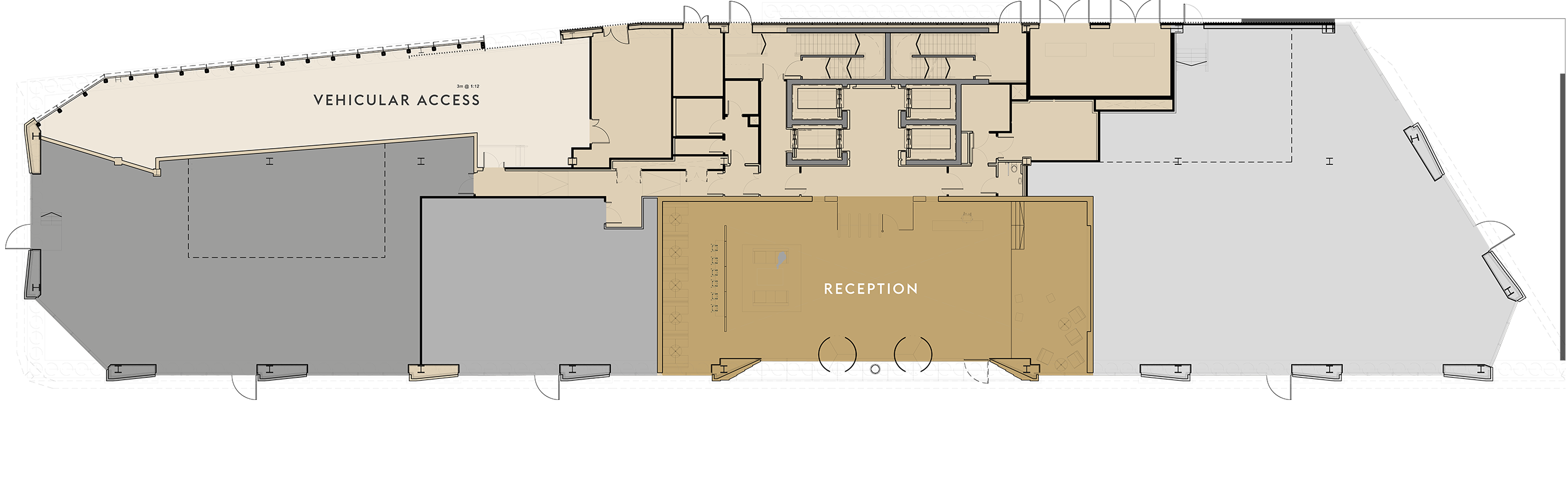 Reception floor plan